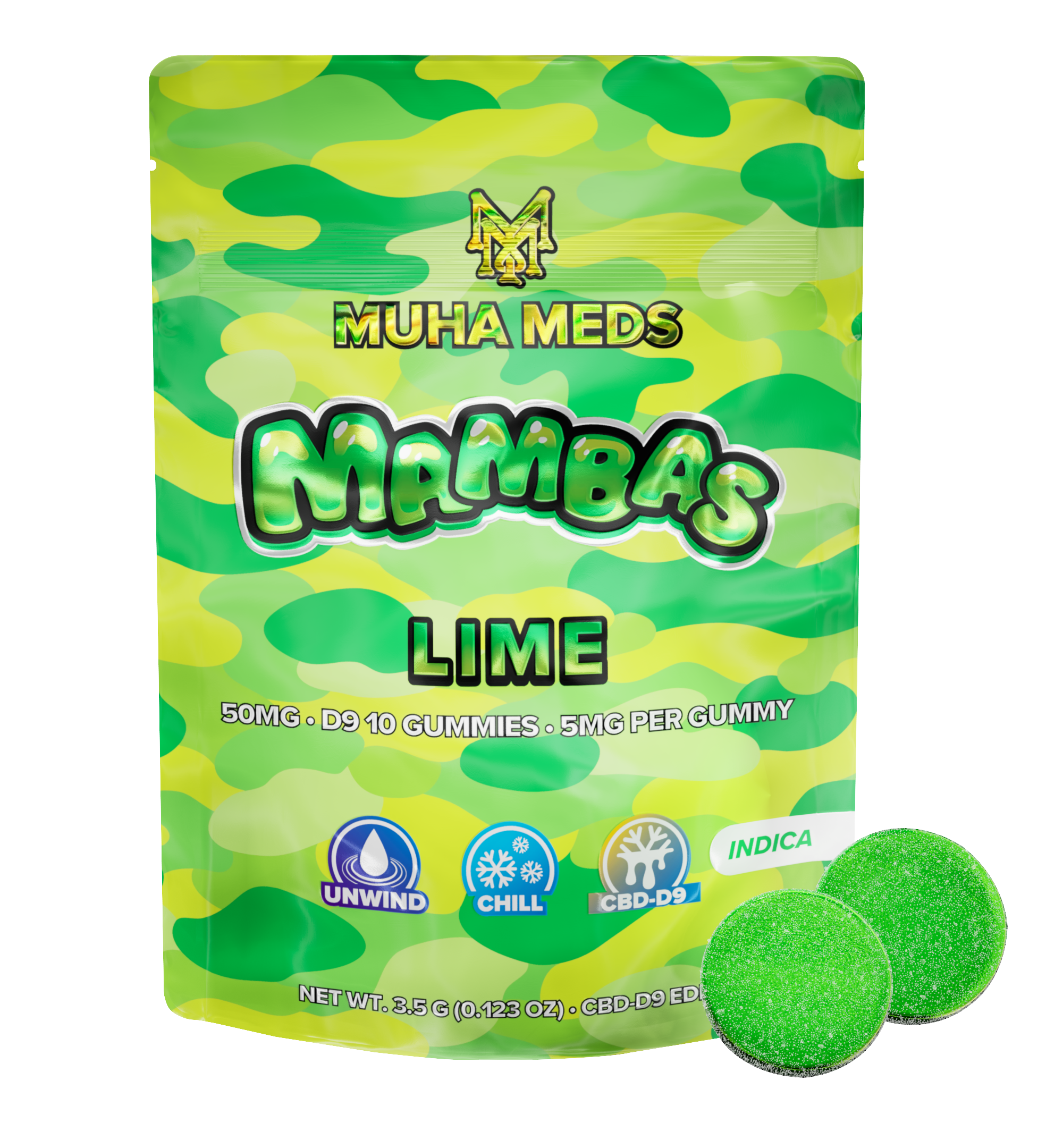 Lime Indica gummies